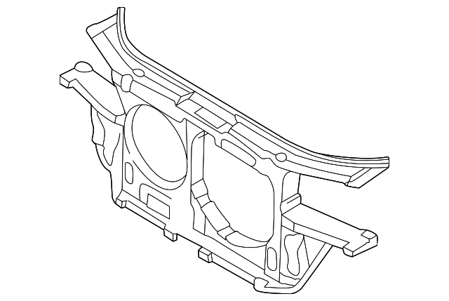 4Z7-805-588-D Деталь RADIATOR SUPPORT