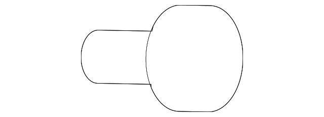 901700152 Деталь HOUSING BOLT, RIGHT