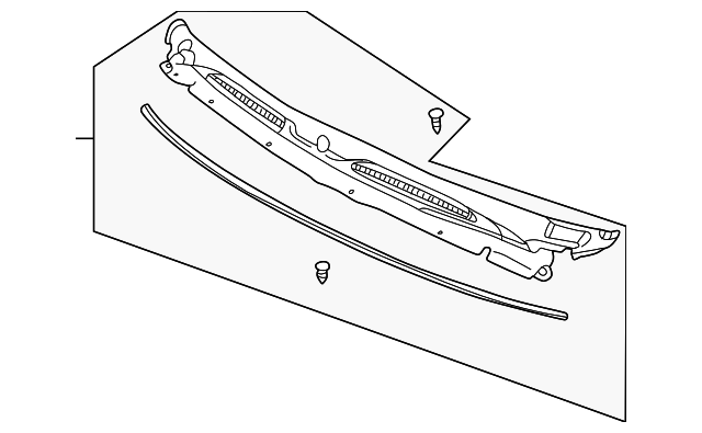 30022604 COWL GRILLE