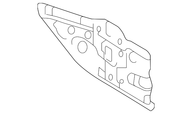 58383-21030 Деталь REAR BODY PANEL REINFORCEMENT, RIGHT
