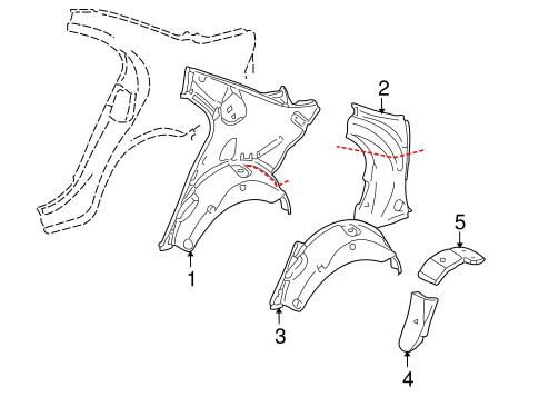 CLS550 INNER STRUCTURE