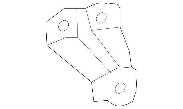 53837-33010 Деталь REAR BRACKET, RIGHT