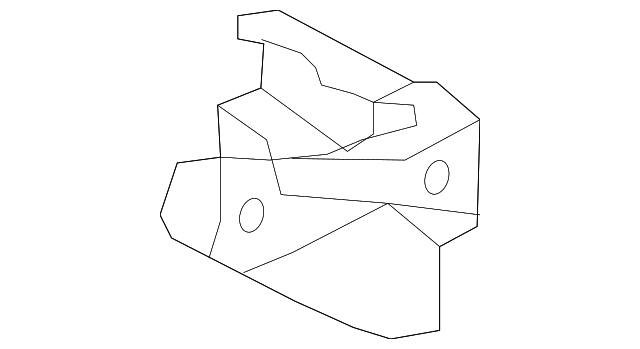 53804-33040 FRONT BRACKET, LEFT