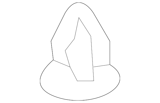 90467-06192 Деталь FENDER LINER RETAINER, RIGHT