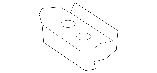 53879-28040 Деталь FENDER LINER PLATE, RIGHT