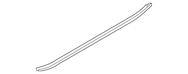 82356-3N000-SH Деталь LOWER W'STRIP, LEFT