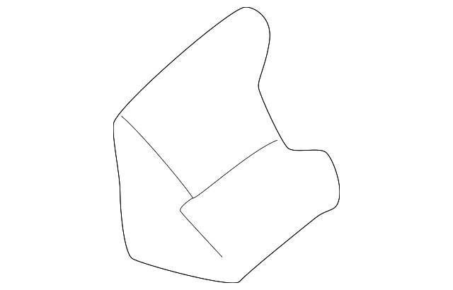 5027188AB TOW HOOK BRKT, LEFT