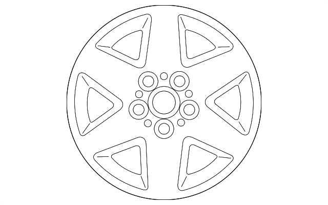 42611-AC030 WHEEL, ALLOY