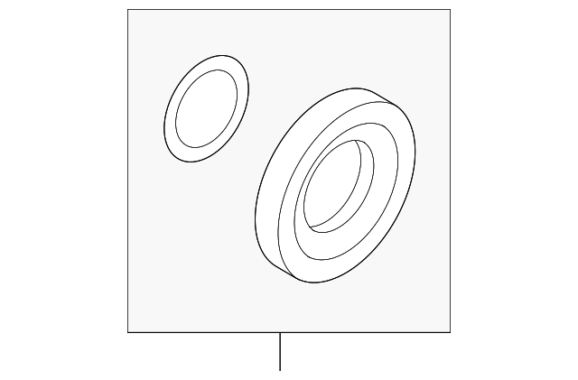 33107633769 AXLE SEAL, LEFT
