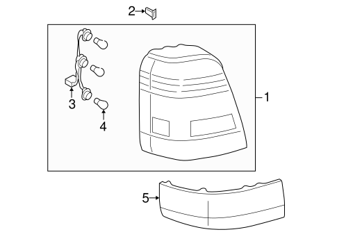 Forester BULBS - CHASSIS 6