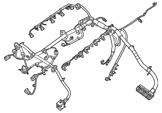 5043062AB Деталь ENGINE HARNESS