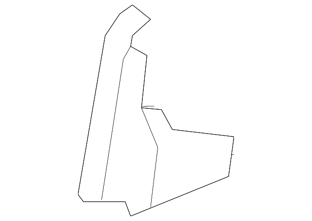 1NL62DK2AA Деталь RECLINE HANDLE, RIGHT