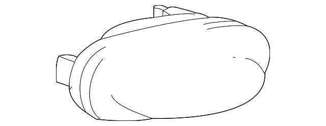 92312-3B100 Деталь LENS & HOUSING, RIGHT