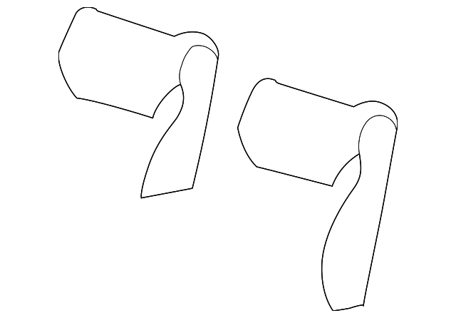 TC411D5BA Деталь SEAT BACK, LEFT