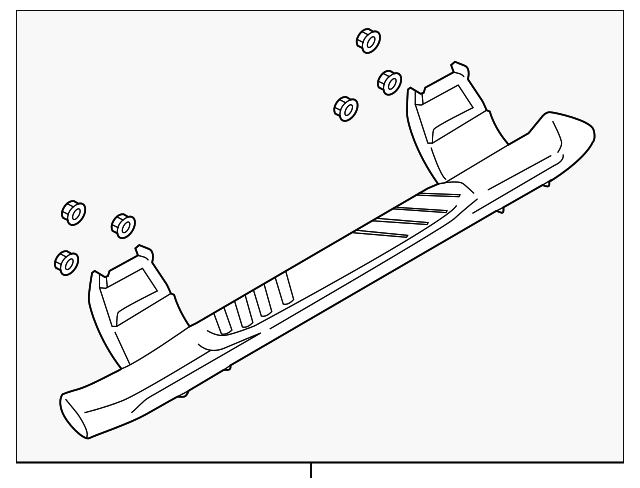 FL3Z-16450-AB Деталь RUNNING BOARD