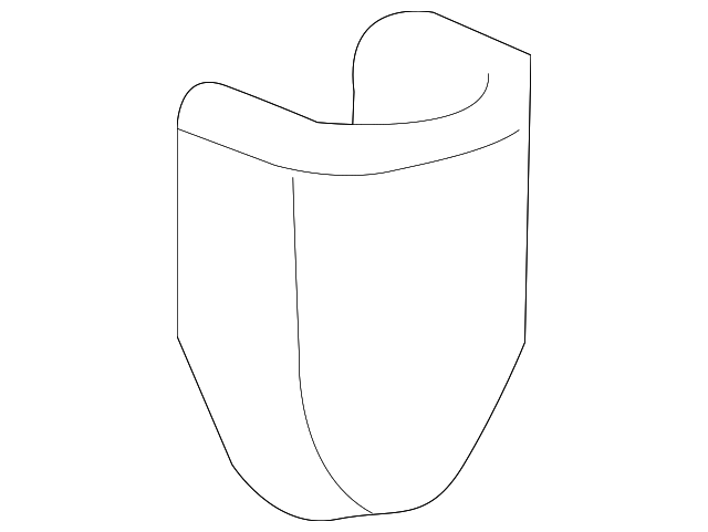 73233-0C010-E0 Деталь ANCHOR COVER, RIGHT