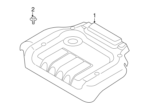 Optima ENGINE APPEARANCE COVER