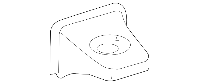 62225-2J000 Деталь SIDE MOUNT BRKT, RIGHT