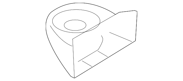 62245-2J000 Деталь REAR MOUNT BRKT, RIGHT