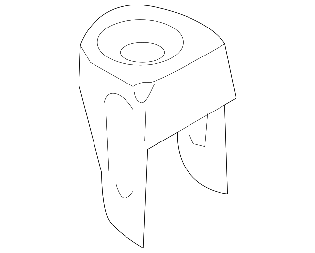 62211-2J000 Деталь FRONT MOUNT BRKT, LEFT