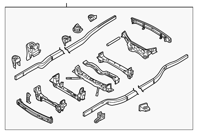 62000-2J160 Деталь FRAME ASSY