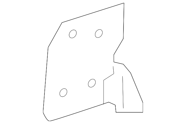 61067-0R010 Деталь EXTENSION, RIGHT