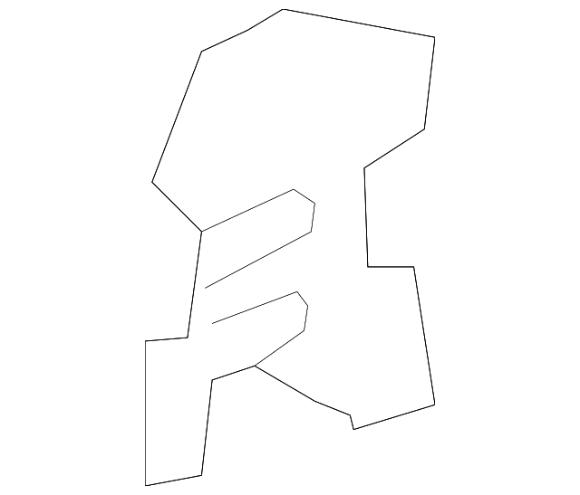 61655-0R010 Деталь GUSSET, RIGHT