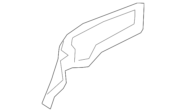 61647-0R010 Деталь REINF PLATE, RIGHT