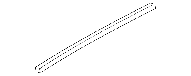 51-35-7-289-677 UPPER MOLDING, LEFT