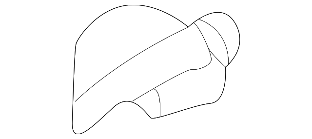 53869-0C020 UPPER SEAL, LEFT