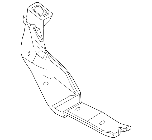 GS3L-61-273B Деталь AIR DUCT, LEFT