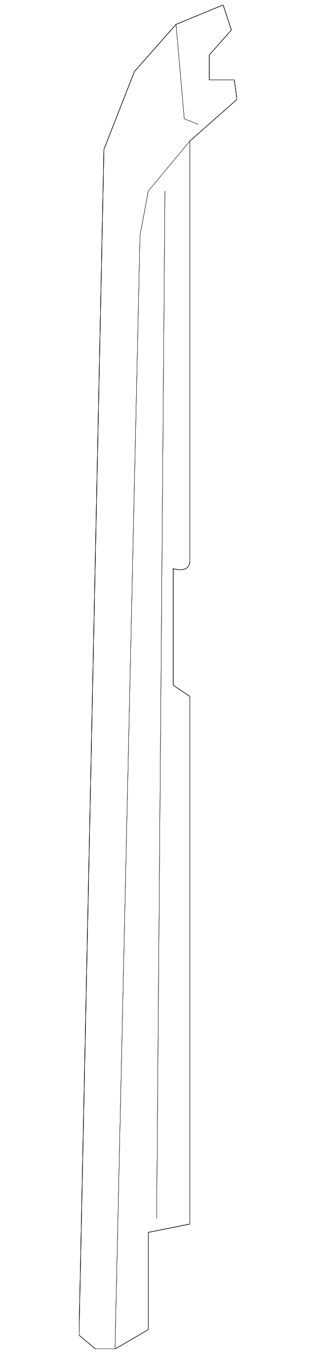 9066360422 Деталь CORNER PILLAR, LEFT
