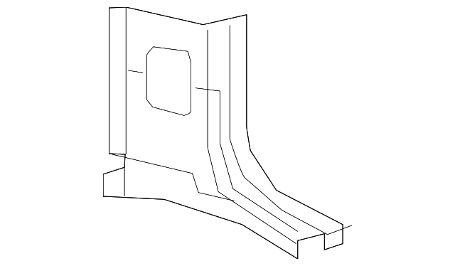 9066364510 Деталь LOWER PILLAR, RIGHT