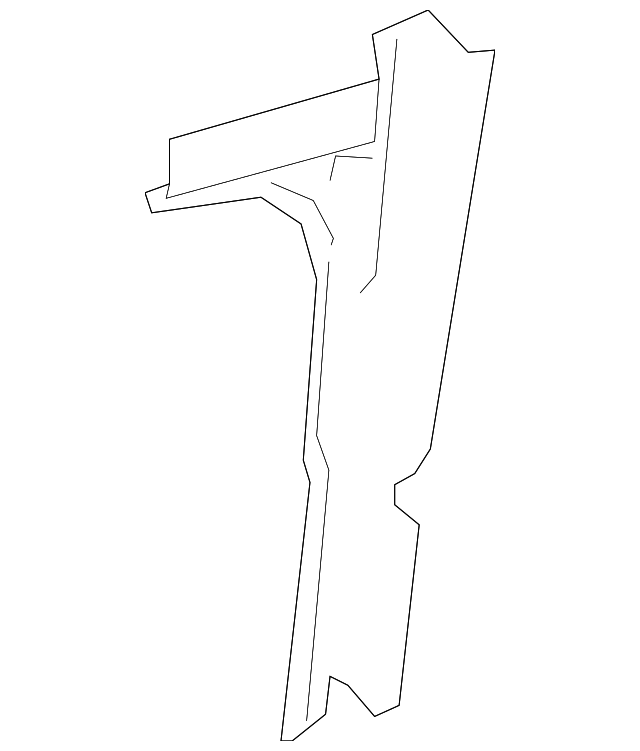 9066302513 Деталь OUTER PILLAR EXTENSION, RIGHT