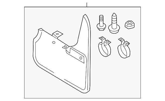 4H0-075-101-A Деталь SPLASH GUARD KIT