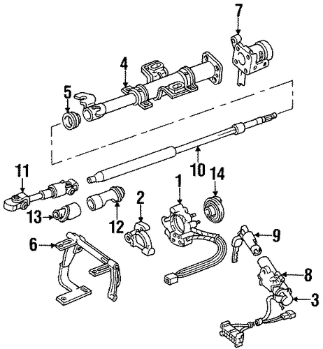 Monaco IGNITION LOCK