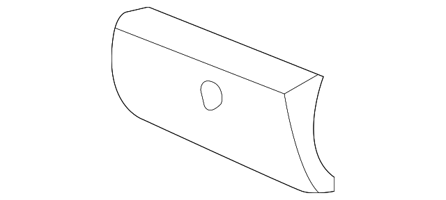 9442989 Деталь STRIKER PLATE, RIGHT
