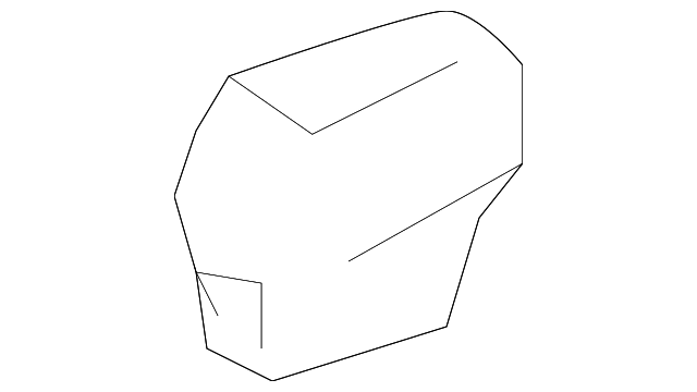 71848-52030 SEAT MOUNT CAP, RIGHT