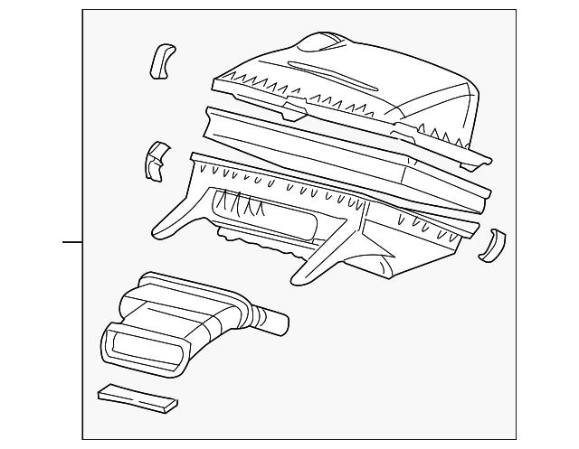 25099802 Деталь AIR CLEANER