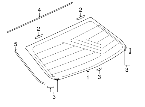 Lancer GLASS & HARDWARE - BACK