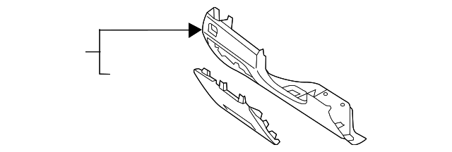84750-A9100DAA Деталь LOWER PANEL