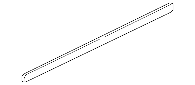 1JM-853-535 Деталь BODY SIDE MLDG, LEFT