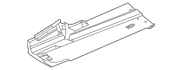 5103157AB Деталь FRONT FLOOR PAN, LEFT