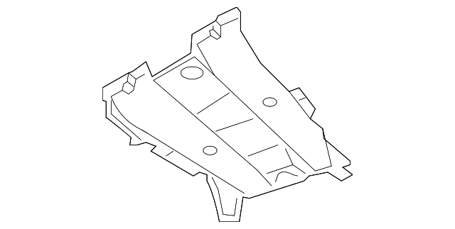 5134847AA Деталь FRONT BRACKET, LEFT