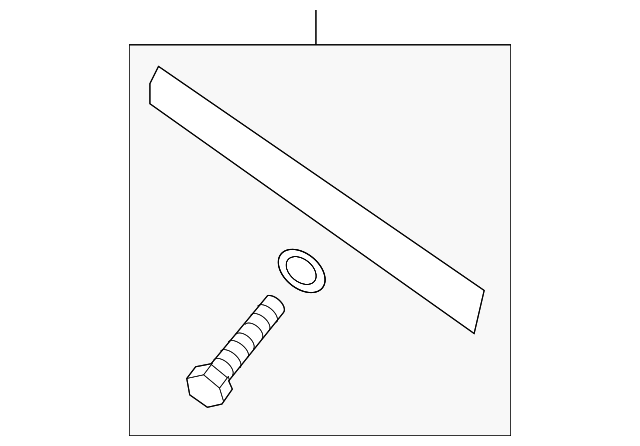 6712382Z00 Деталь REAR TRACK, LEFT