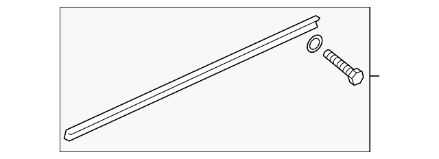 6661182Z00 Деталь UPPER CHANNEL