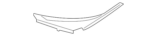 23404977 COWL GRILLE SIDE EXTN, LEFT