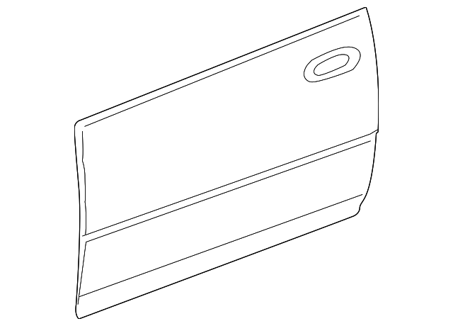 88890692 Деталь OUTER PANEL, RIGHT