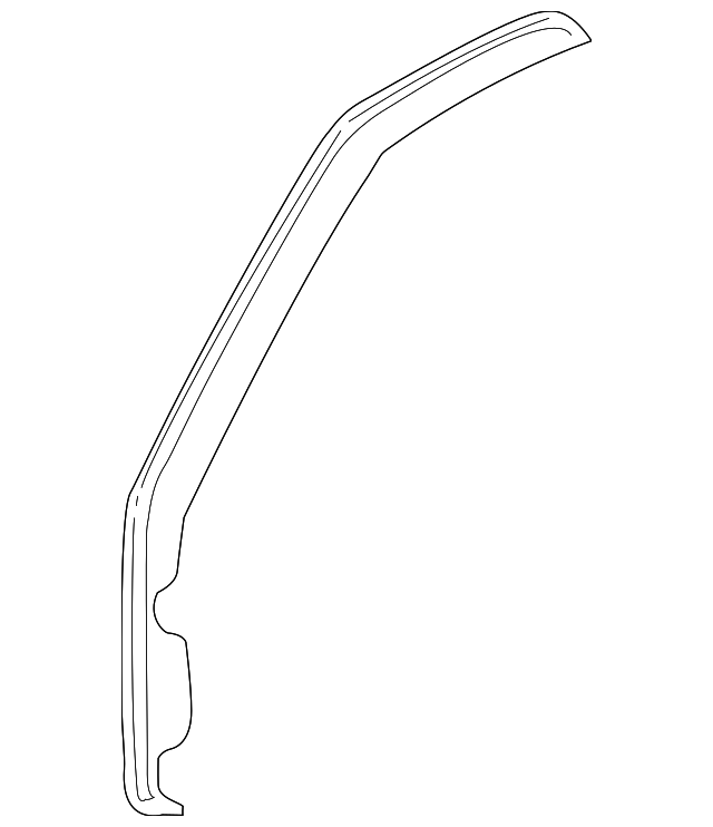 25687108 Деталь DOOR W'STRIP, RIGHT