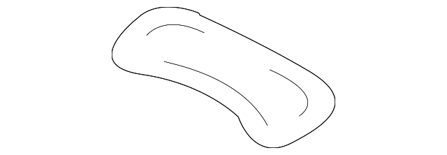 96420-CD000 SUNVISOR COVER, RIGHT
